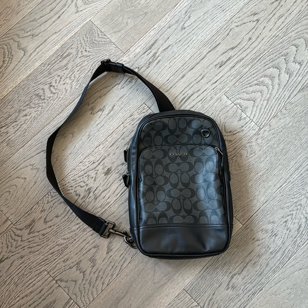 Coach Black Men's Crossbody Bag